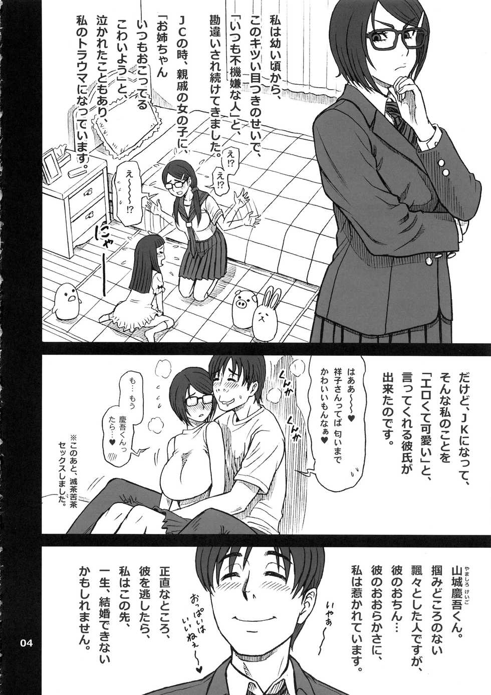 (C97) [Kaiten Sommelier (13.)] 39 Kaiten Shouko-san no Onaho Nikki. Tadaima, Onaho Katsudouchuu. - Page 3