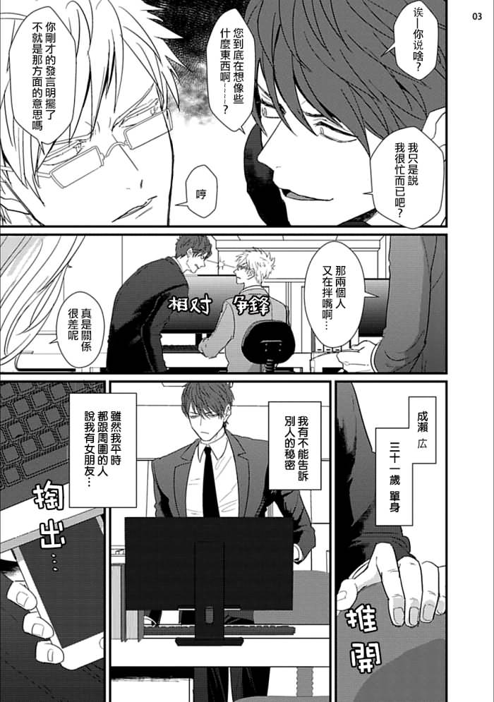 [U] Mukatsuku Douryou to Sex Friend ni Narimashita Ch. 1-3 [Chinese] [Digital] - Page 4