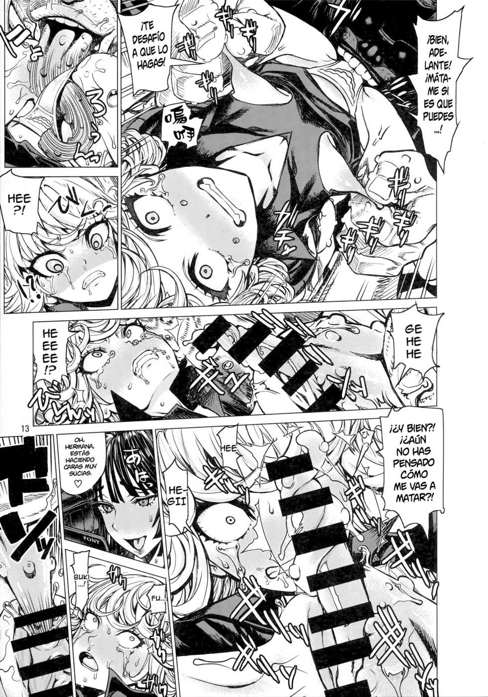 (C93) [Dorepooru (Leopard)] Disaster Sisters Leopard Hon 25 (One Punch Man) [Spanish] [NILG] - Page 12