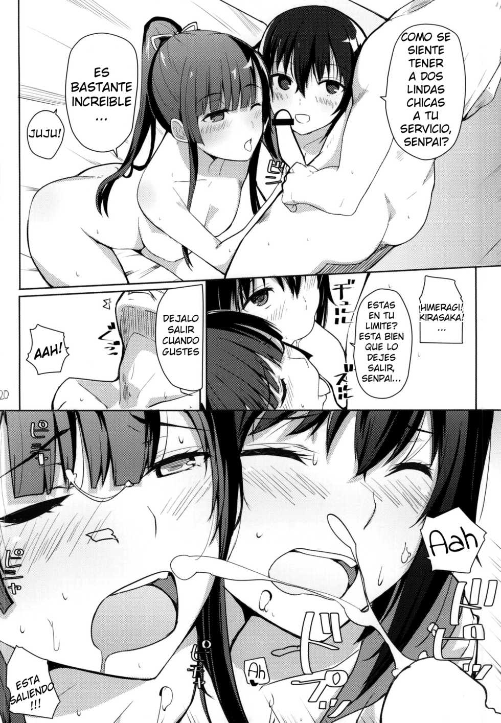 (COMIC1☆8) [AMAYADORI+ (Harenochiame)] Chorosaka nante Iwanai de (Strike The Blood) [Spanish] [Amenosubs+18] - Page 18