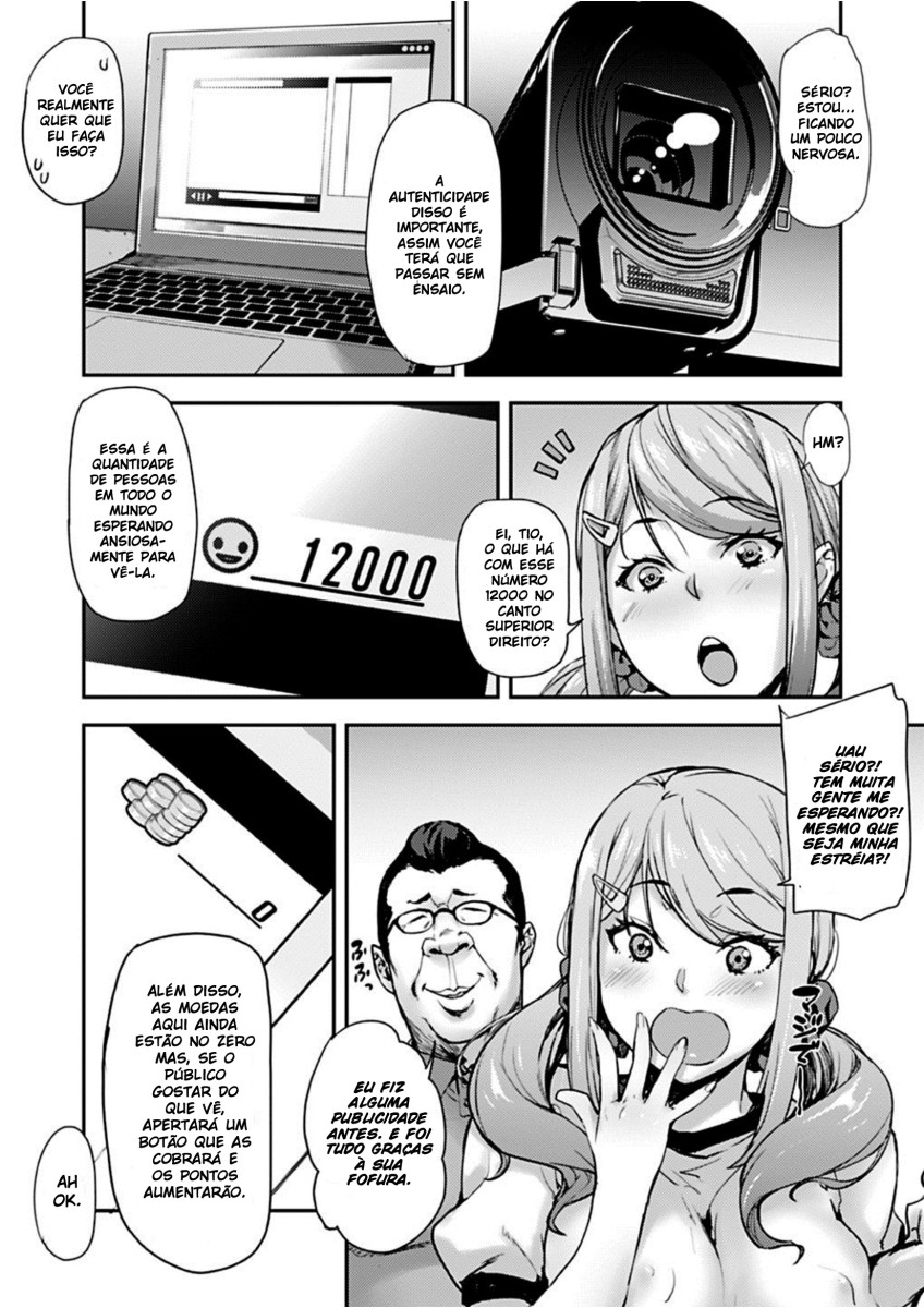 [Mix Fry (Takurou)] JK Mei no Karada wa Oji no Mono [Portuguese-BR] [Digital] - Page 15