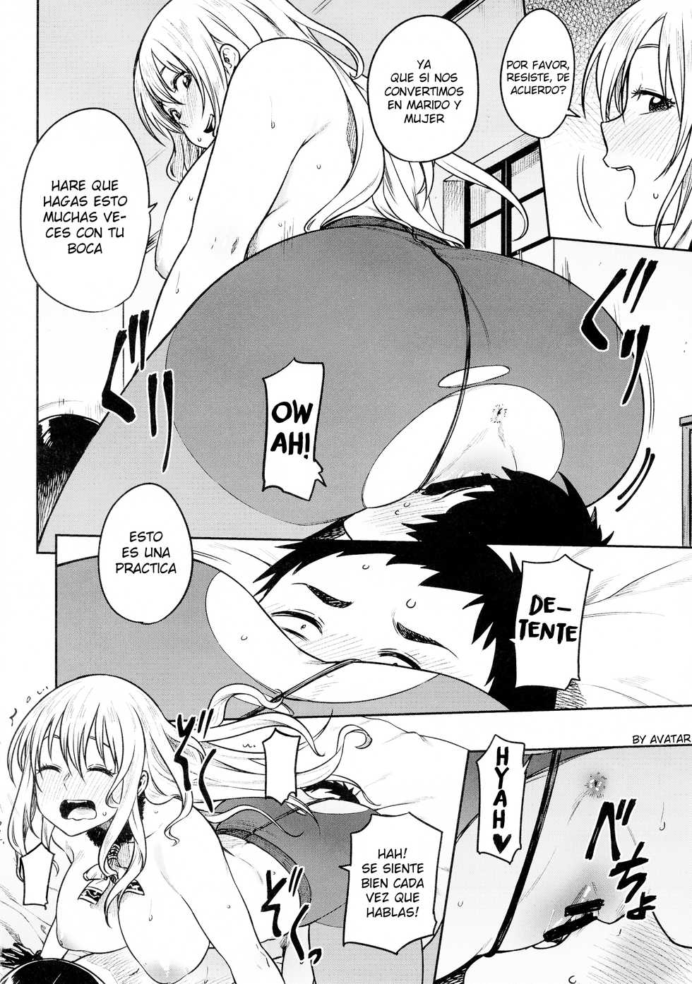 (C93) [Rokusyoku Mikan (Tachiroku)] Shounen Teitoku to Kekkon Kakko Kari suru made... (Kantai Collection -KanColle-) [Spanish] [Avatar-kun] - Page 18