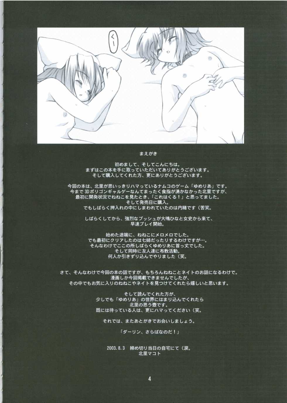 (C64) [Blood Elemental (Kitasato Makoto)] Neneko Max! (Yumeria) - Page 3