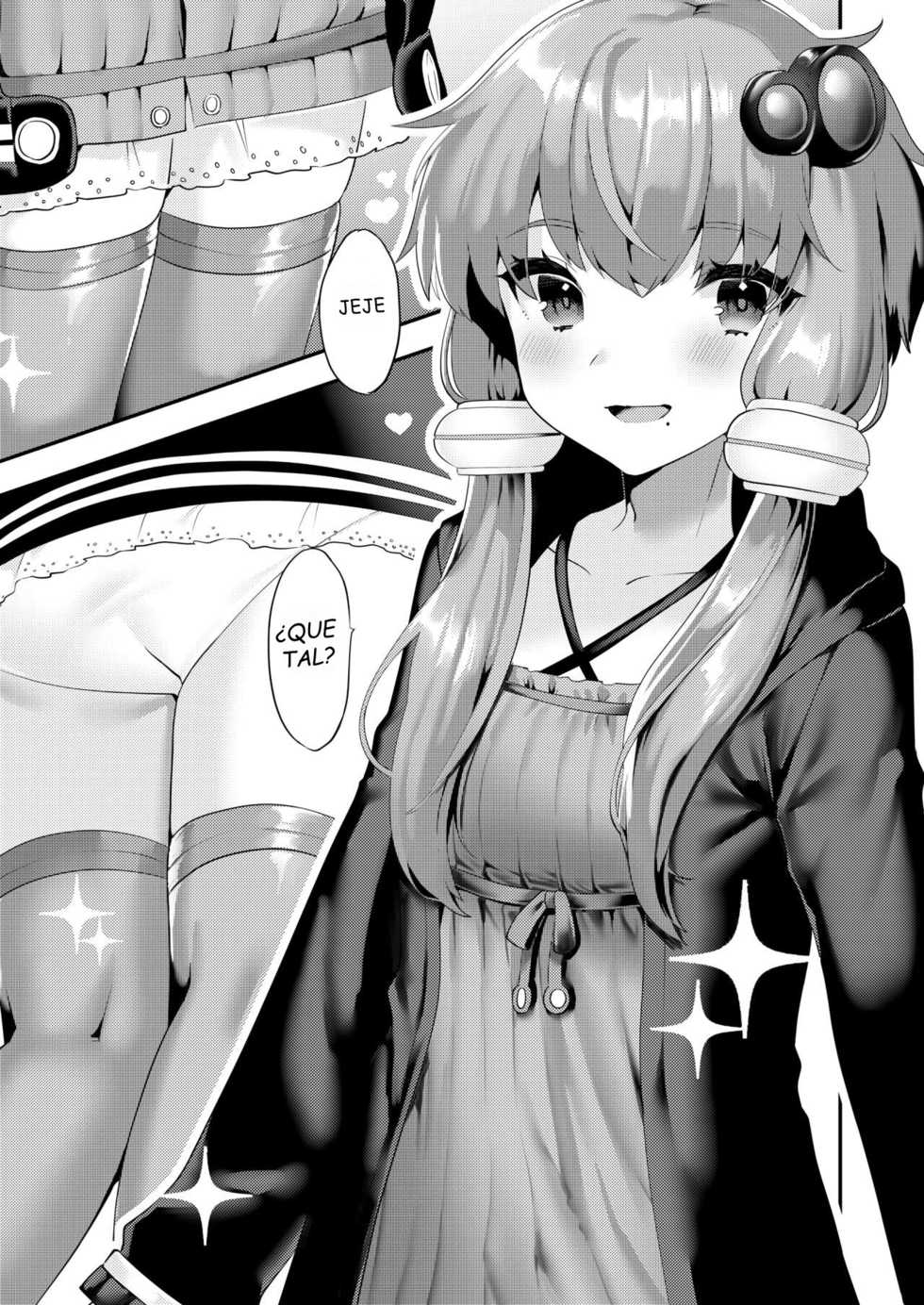 [Ichigoen (Sorano Suzume)] Comike de Cosplay Shini Kitara Otokonoko Nanoni Horareta Ken (VOICEROID) [Spanish] [bananare22] [Digital] - Page 4