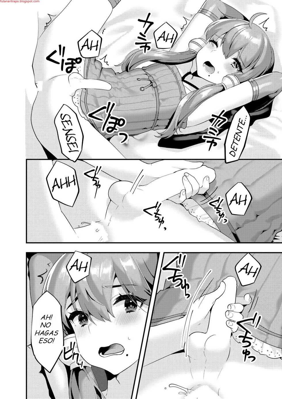 [Ichigoen (Sorano Suzume)] Comike de Cosplay Shini Kitara Otokonoko Nanoni Horareta Ken (VOICEROID) [Spanish] [bananare22] [Digital] - Page 13