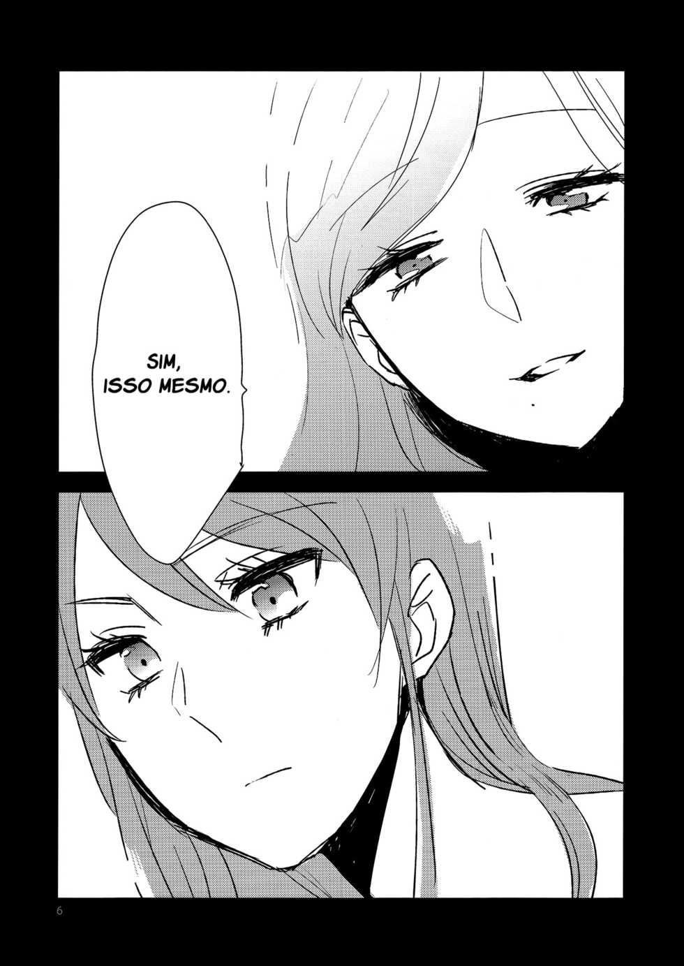 (Geinoujin wa Card ga Inochi! 6) [TETRA (Amano Shuninta)] Kirei Kawaii Kakkoii (Aikatsu!) [Portuguese-BR] {Shiro-kun} - Page 7