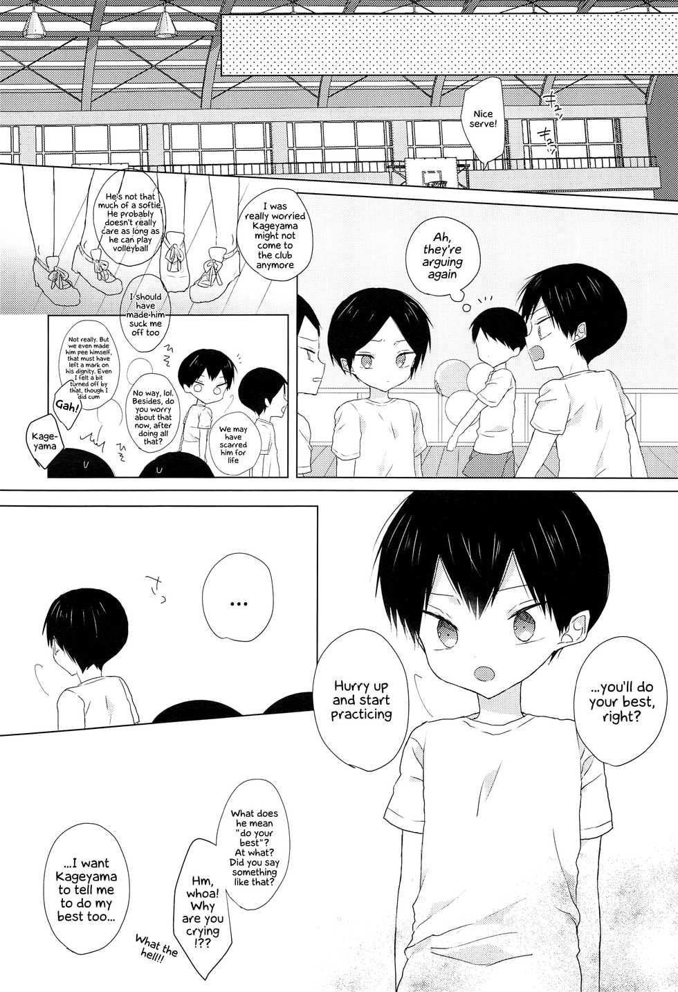 (Shota Scratch SP3) [OS tokku (Shikimura)] Daisuki Kageyama-kun (Haikyuu!!) [English] {Chin²} - Page 17