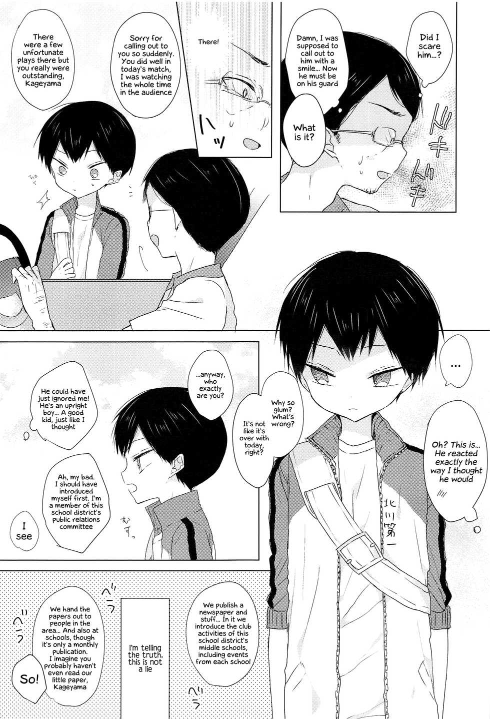 (Shota Scratch SP3) [OS tokku (Shikimura)] Daisuki Kageyama-kun (Haikyuu!!) [English] {Chin²} - Page 20