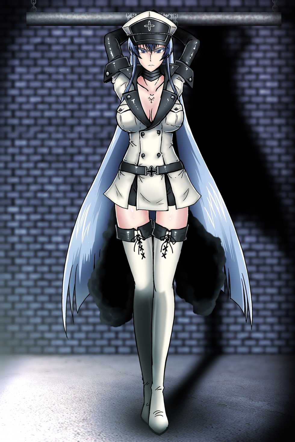 [Tasuro Kuzuha] Touzoku-tachi no Choukyou _ Esdeath (Akame ga Kill!) - Page 10