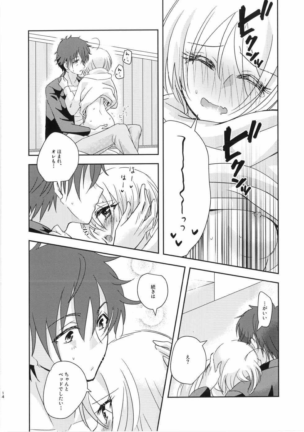 (C95) [Spicatopia (chocolate mint wasabi)] Nibiiro Nocturne (Hugtto! Precure) - Page 13
