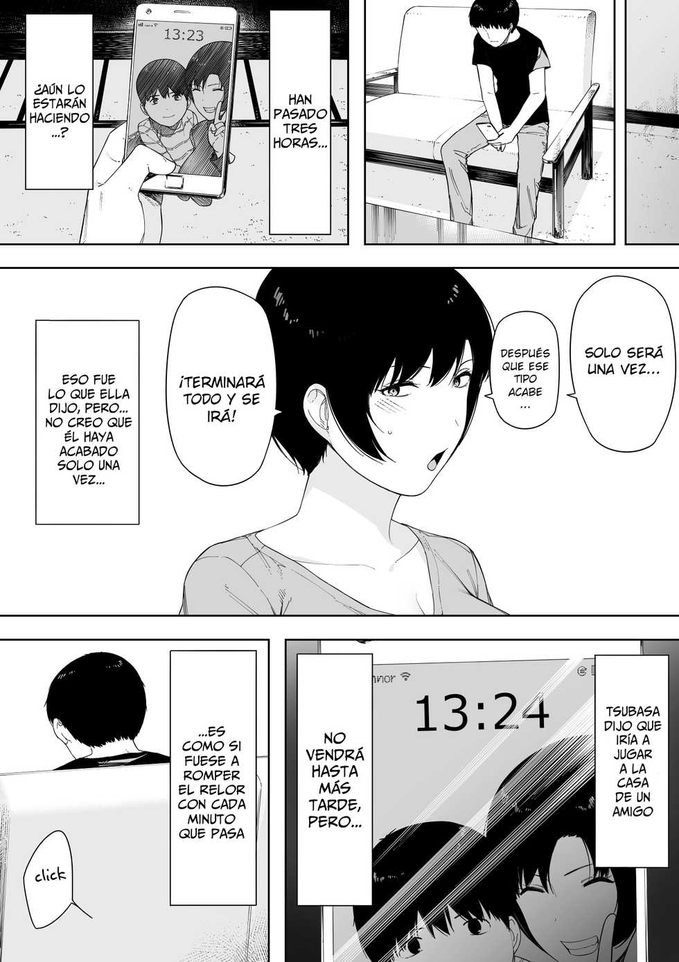 [NT Labo (NT Robo)] Aisai, Doui no Ue, Netorare 4 ~Iwashita-ke no Haha~ [Spanish] [Lanerte] - Page 27