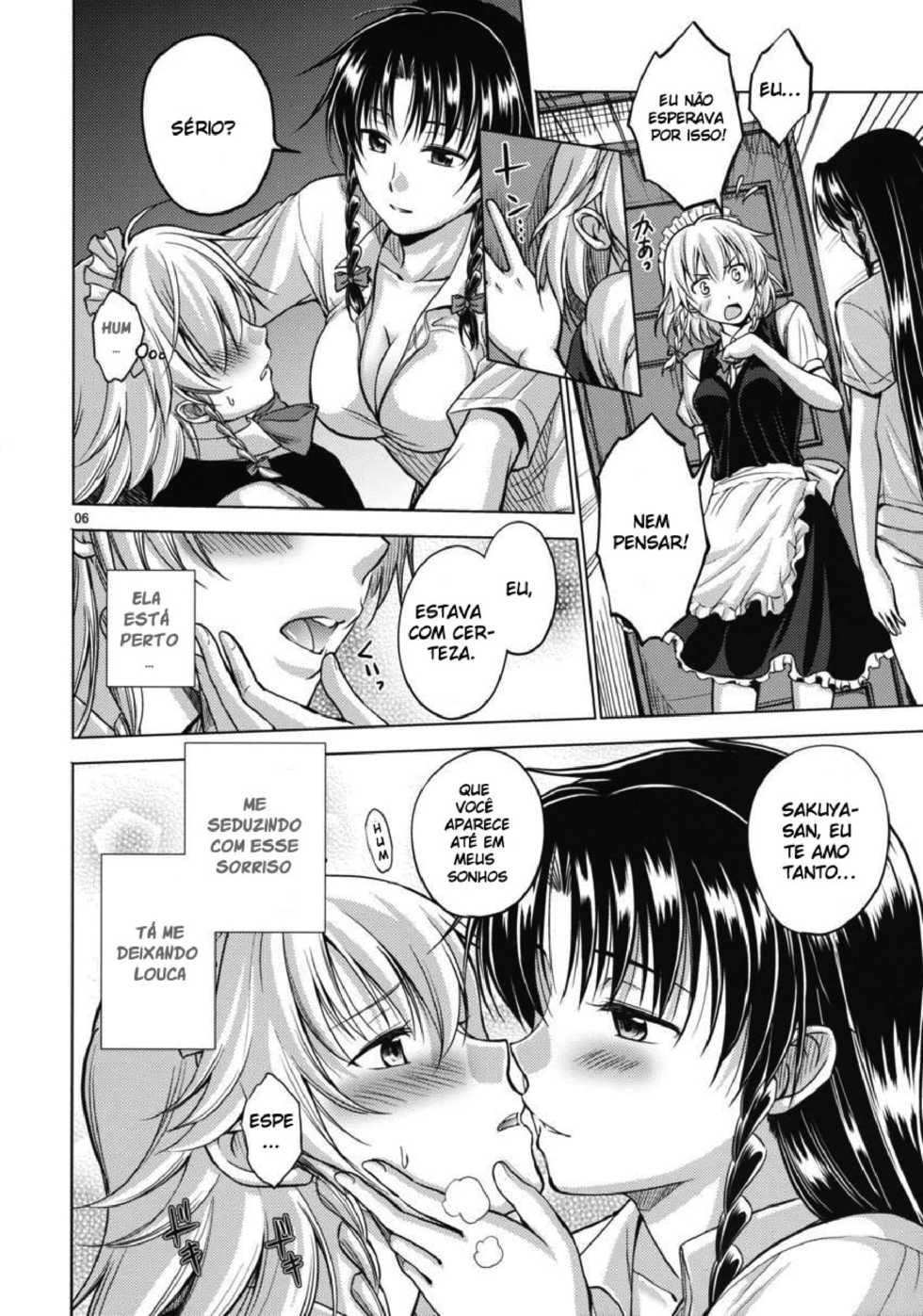 (C84) [Pigeon Blood (Asou Shin)] Chuusouyamu | Dreaming Day & Night (Touhou Project) [Portuguese-BR] {Shiro-kun} - Page 6