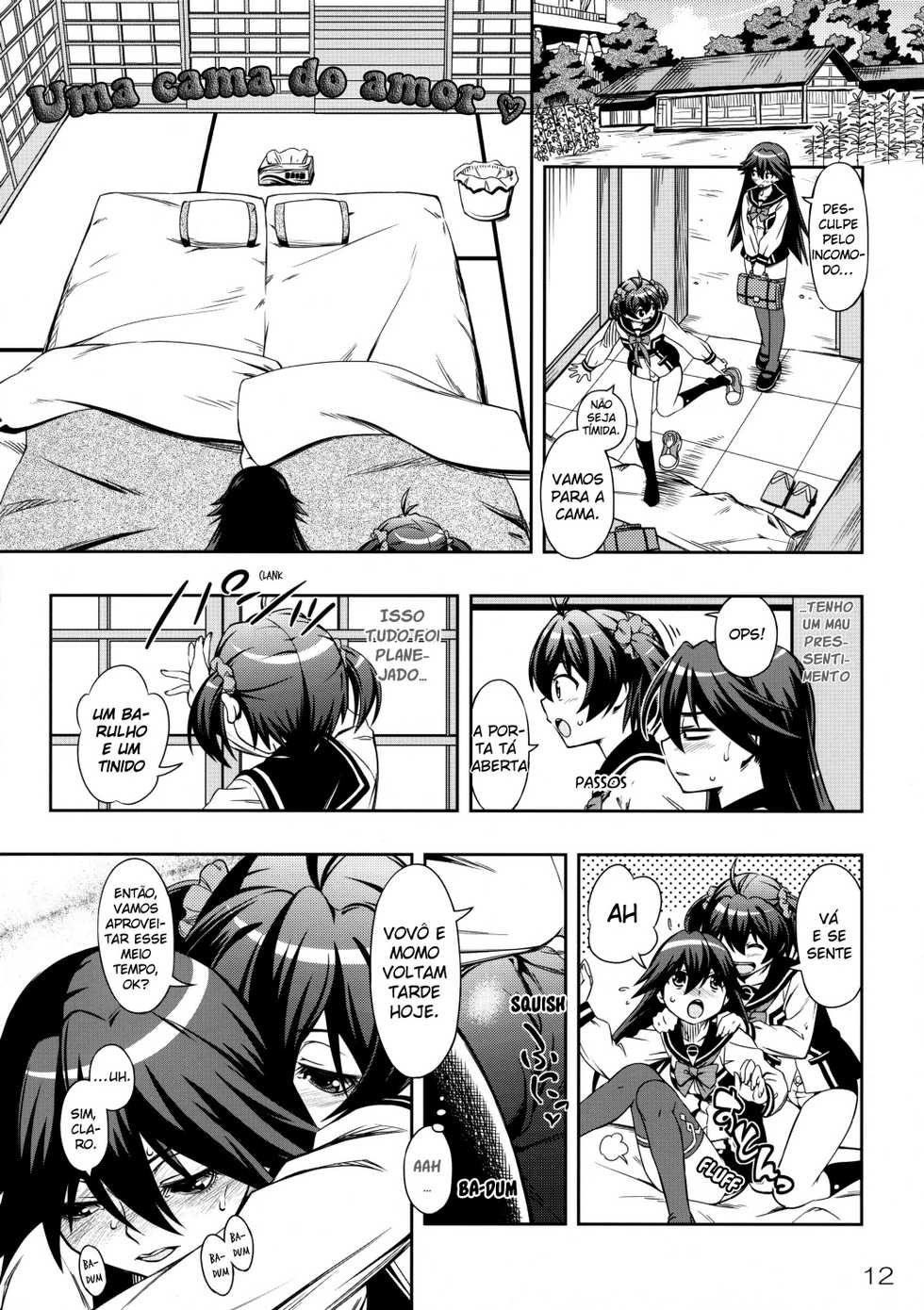 (C87) [YOU2HP (YOU2)] AkaRei☆Operation (Vividred Operation) [Portuguese-BR] [Shiro-kun, Belldandy100] [Decensored] - Page 11