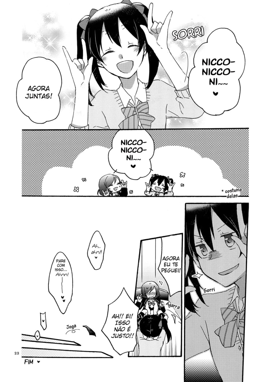 [Niratama (Sekihara, Hiroto)] Private Tsunderation (Love Live!) [Portuguese-BR] [Shiro-kun] - Page 22