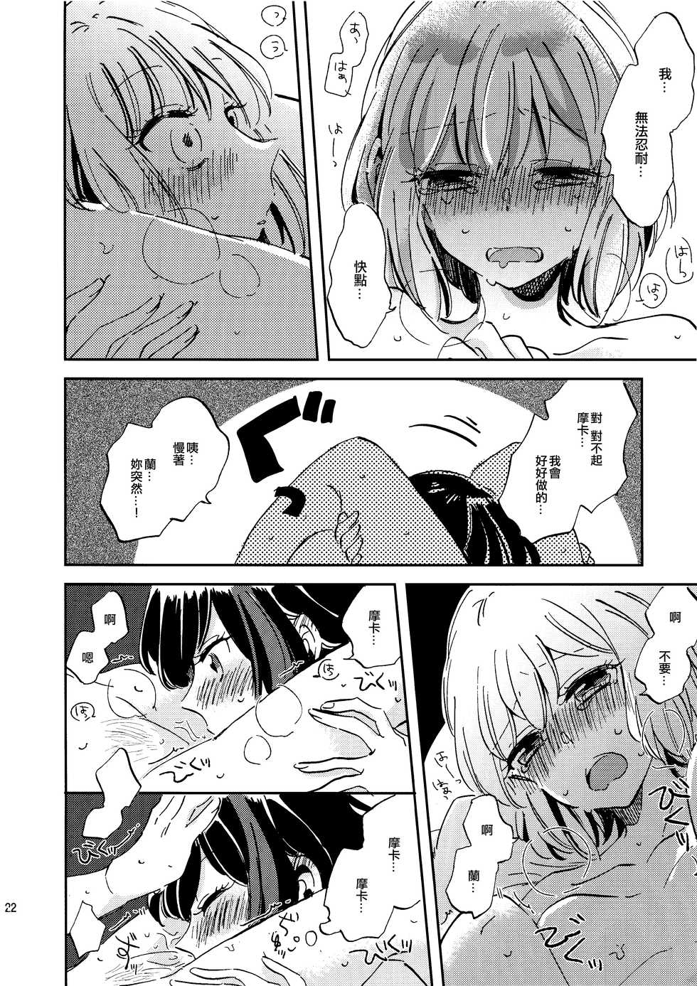 (BanG Dreamer's Party! 8th STAGE) [Zawameki Jambo (Zawameki)] Futari de Iru kara Dekiru Koto | 兩個人才做得到的事情 (BanG Dream!) [Chinese] [EZR個人漢化] - Page 22