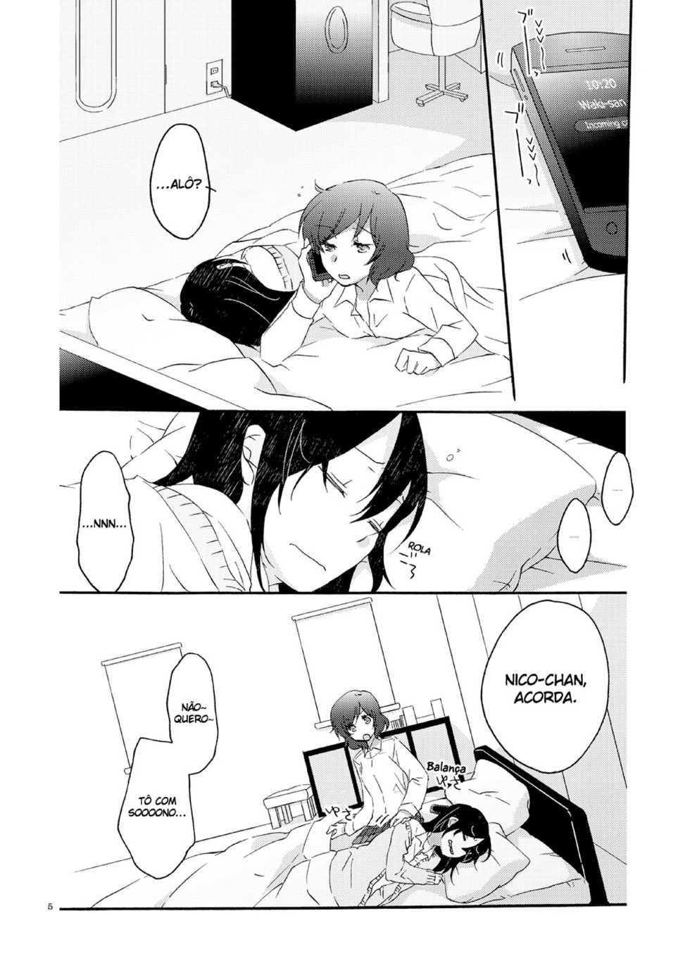 (C85) [Niratama (Sekihara, Hiroto)] Private Tsunderation Round 3 (Love Live!) [Portuguese-BR] [Shiro-kun] - Page 5