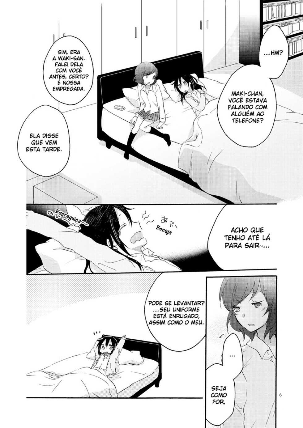 (C85) [Niratama (Sekihara, Hiroto)] Private Tsunderation Round 3 (Love Live!) [Portuguese-BR] [Shiro-kun] - Page 6