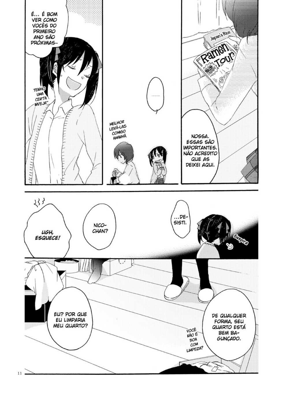 (C85) [Niratama (Sekihara, Hiroto)] Private Tsunderation Round 3 (Love Live!) [Portuguese-BR] [Shiro-kun] - Page 11