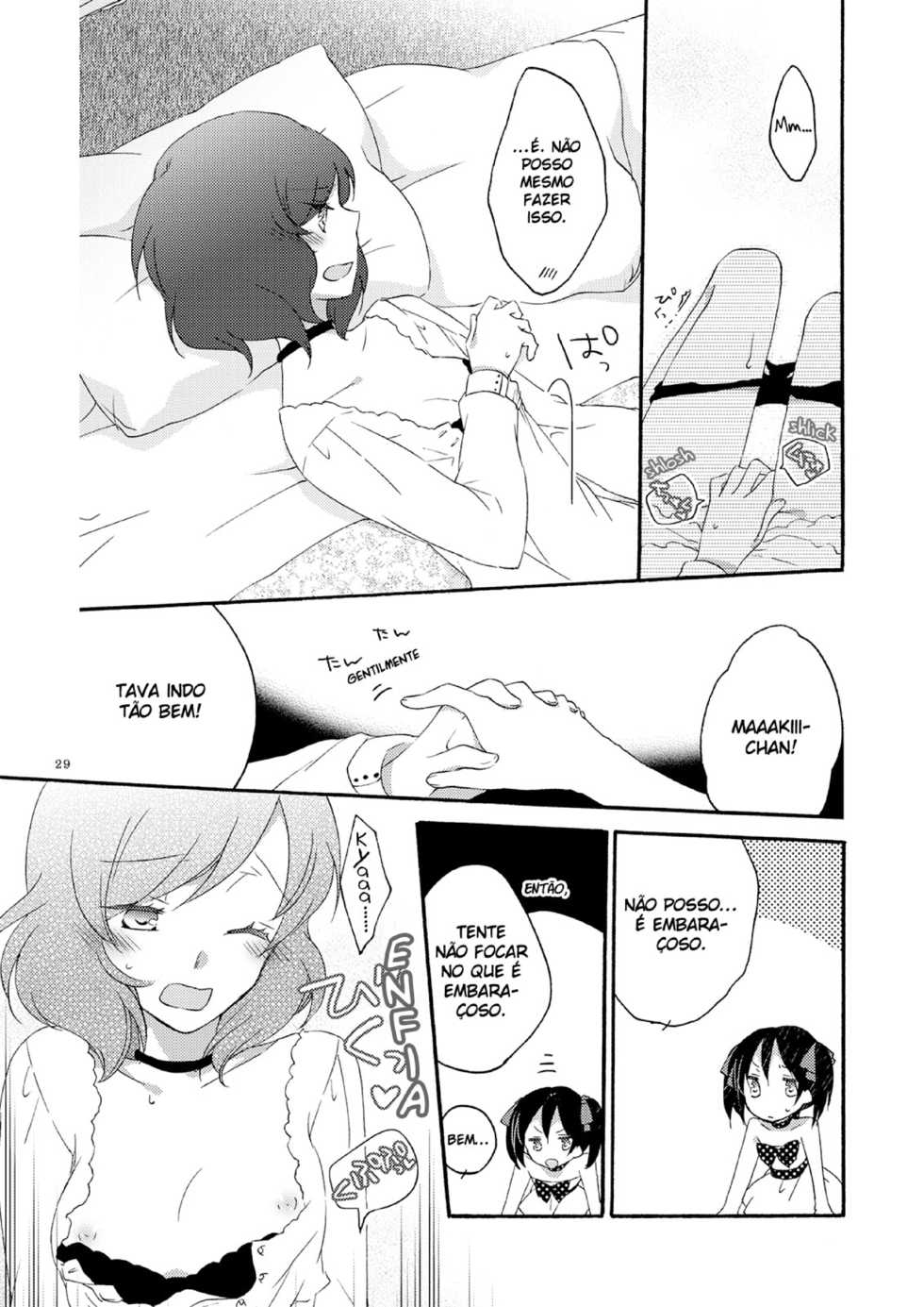 (C85) [Niratama (Sekihara, Hiroto)] Private Tsunderation Round 3 (Love Live!) [Portuguese-BR] [Shiro-kun] - Page 29