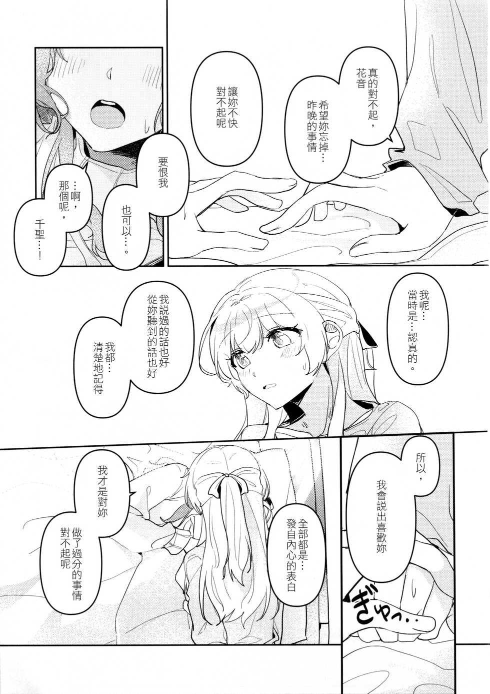 (BanG Dreamer's Party! 8th STAGE) [Komorebi (Kyudoli)] Hatsukoi Sensation | 初戀的波瀾 (BanG Dream!) [Chinese] [EZR個人漢化] - Page 27