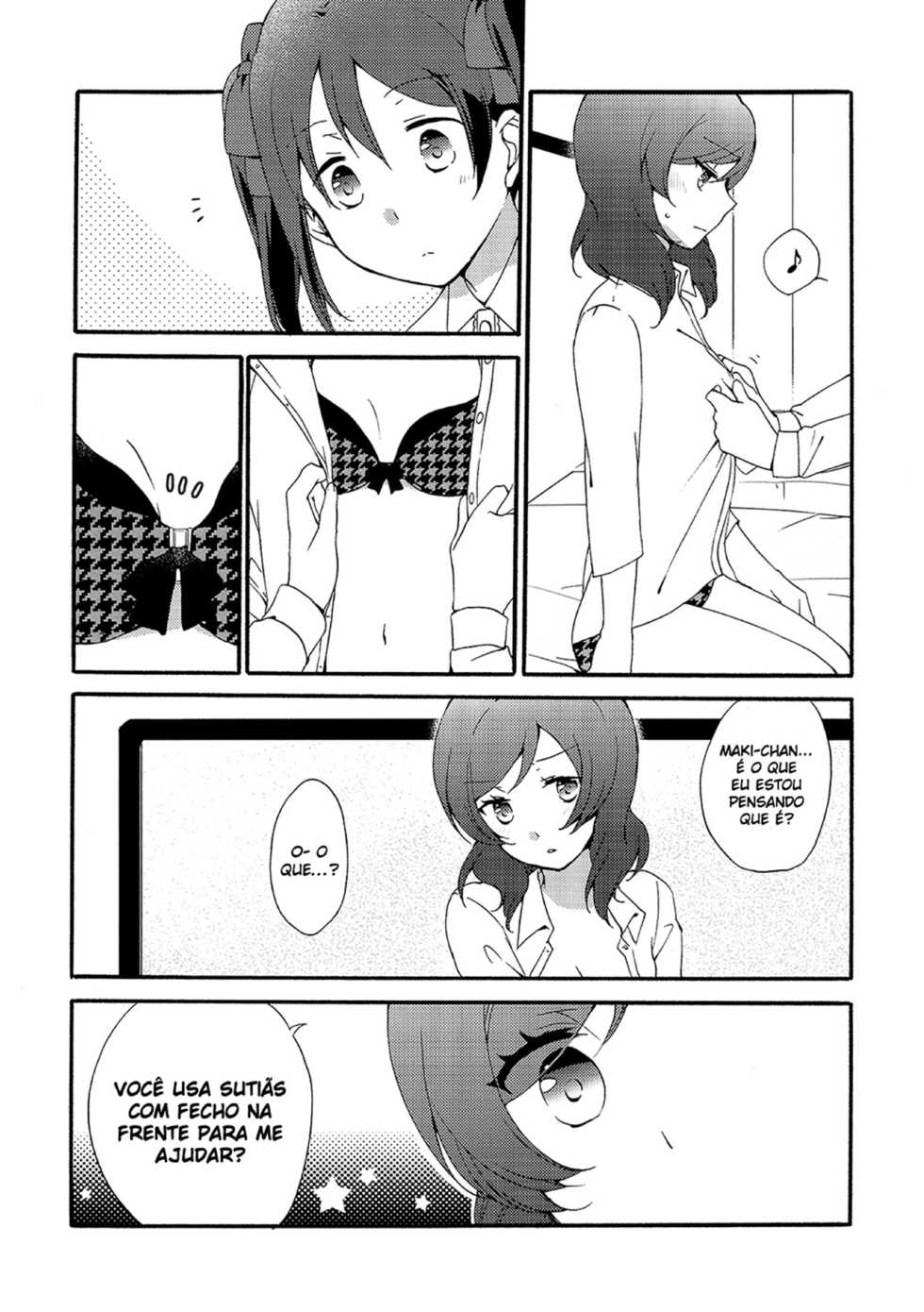 (C88) [Niratama (Sekihara, Hiroto)] Private Tsunderation Round 4 (Love Live!) [Portuguese-BR] [Shiro-kun] - Page 7