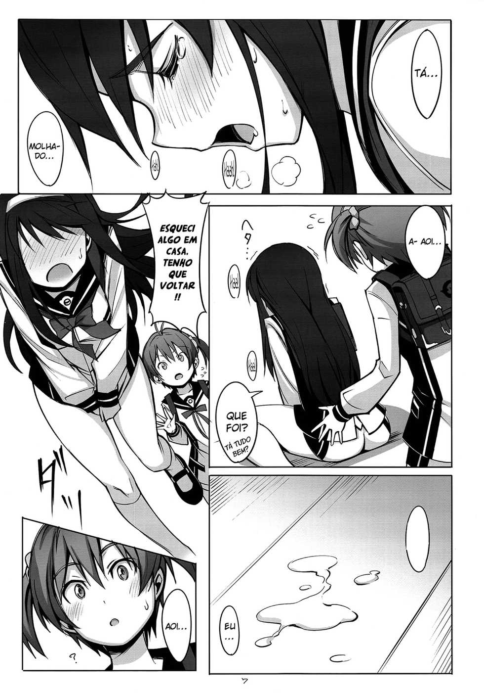 (C86) [JUNK STORY (Michairu)] PIECES (Vividred Operation) [Portuguese-BR] {Shiro-kun} - Page 8
