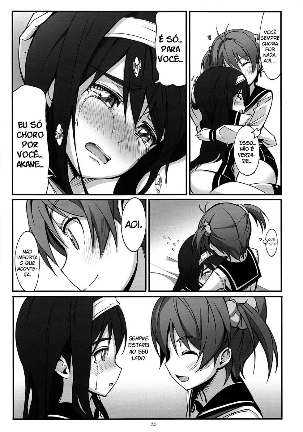 (C86) [JUNK STORY (Michairu)] PIECES (Vividred Operation) [Portuguese-BR] {Shiro-kun} - Page 34