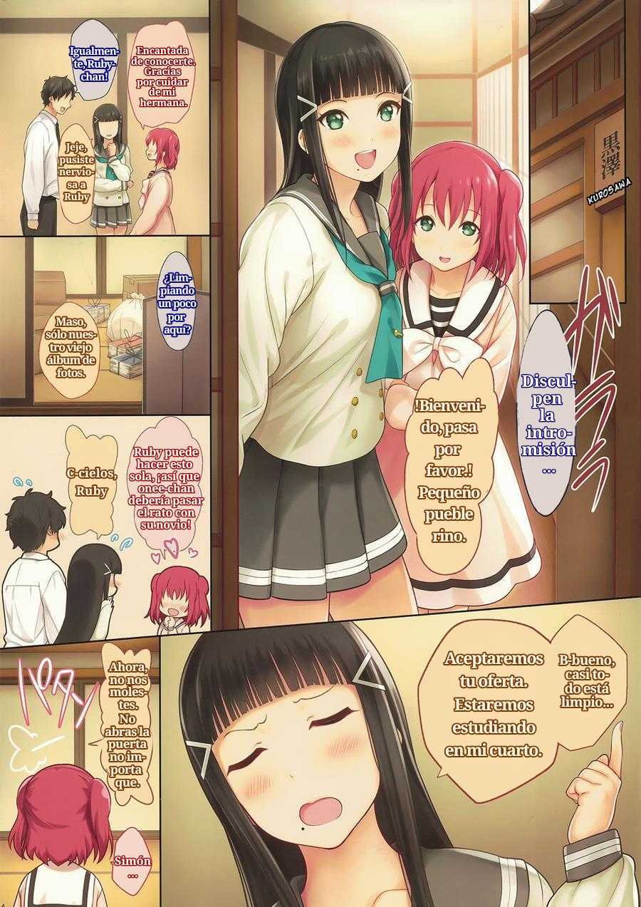 (C91) [Serizawa-Room (Serizawa)] Onee-chan no Himitsu (Love Live! Sunshine!!) [Spanish] [SHADOWBOX] - Page 2