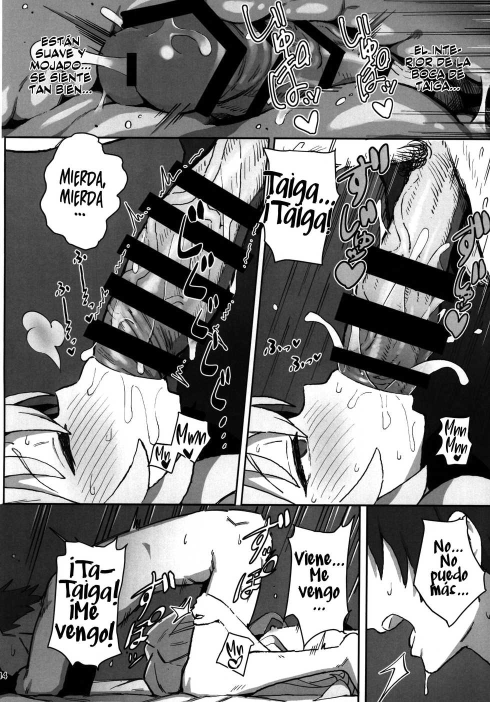 (C96) [Dagashiya (Wagashi)] Toradora! no Erohon | ¡El libro porno de Toradora! (Toradora!) [Spanish] [UH12] - Page 13