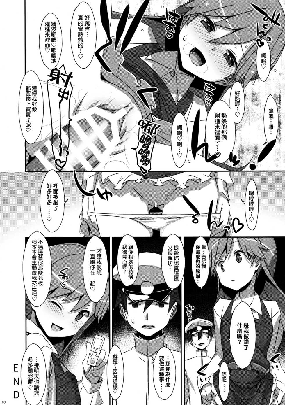 (COMIC1☆11) [TIES (Takei Ooki)] Admiral Is Mine (Kantai Collection -KanColle-) [Chinese] [koolo個人漢化] - Page 8