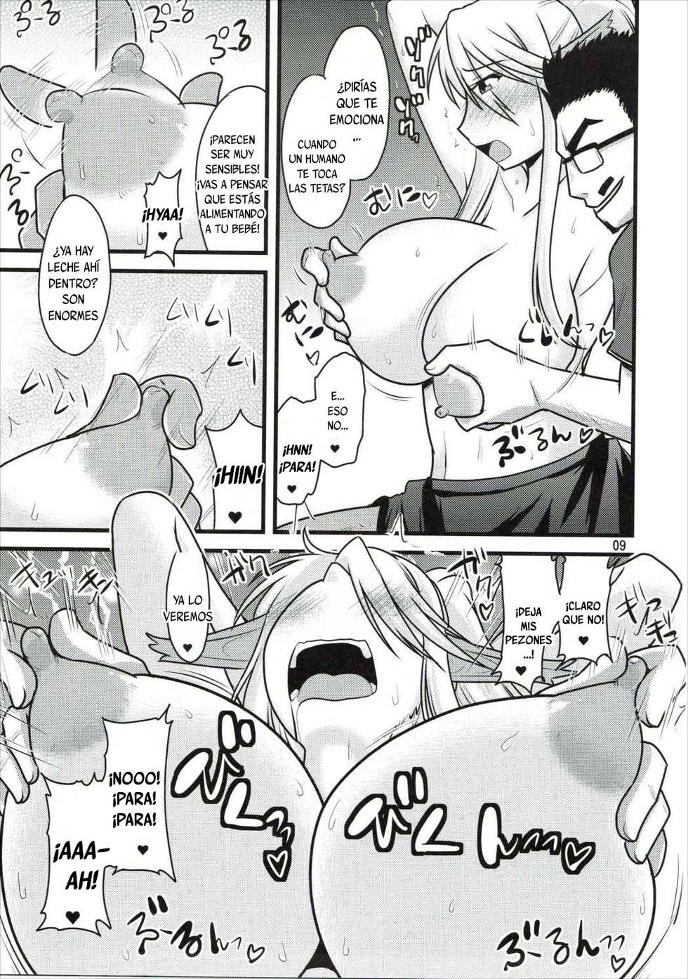 (C89) [Ogawa Jinguu (Kamiya Ogawa)] Umanko NTR Satsueikai. (Monster Musume no Iru Nichijou) [Spanish] [Lanerte] - Page 8