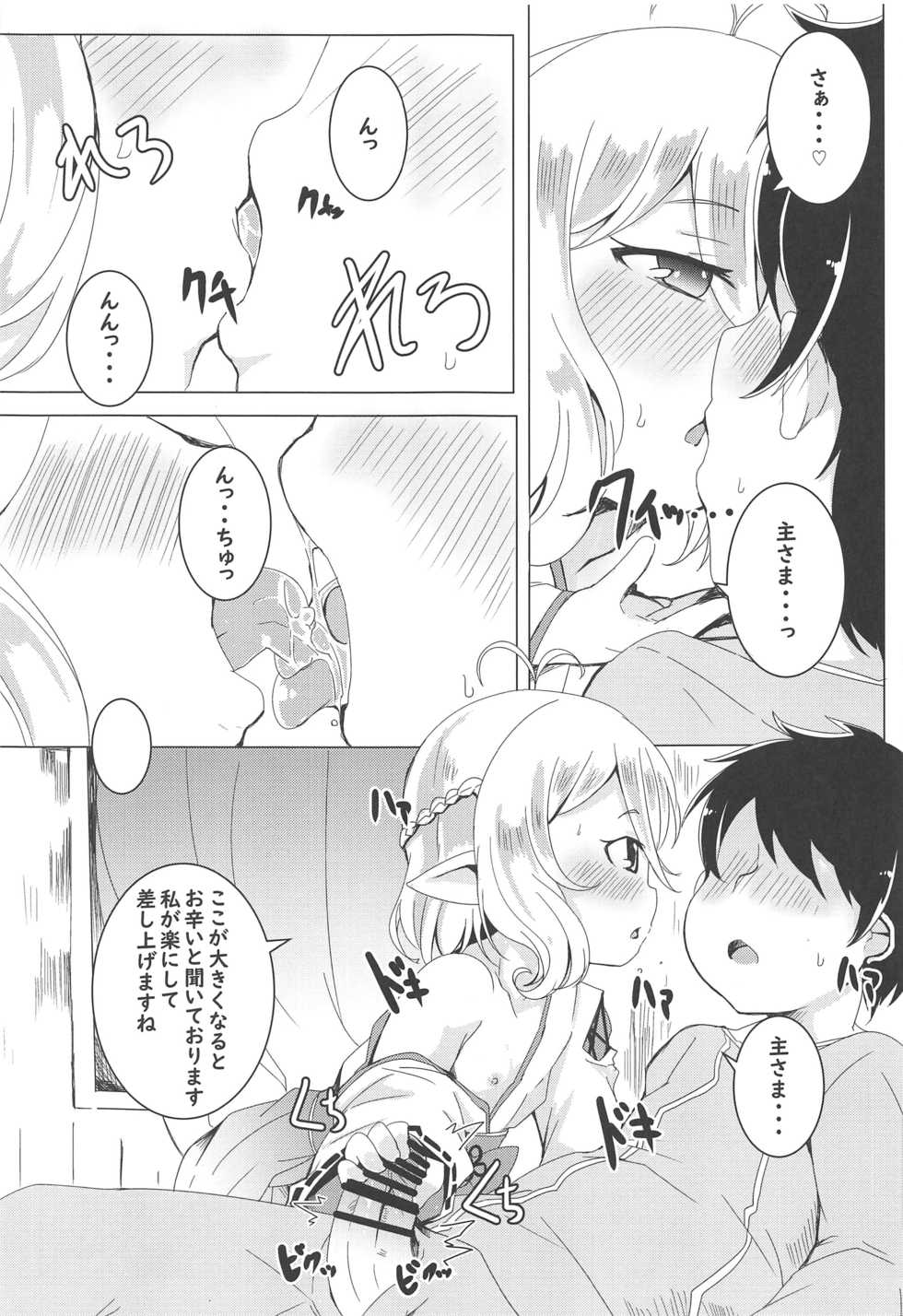 (Daikyuushuu Goudousai 27) [Ginsiba. (Shieko)] Kokkoro to Hime Hajime. (Princess Connect! Re:Dive) - Page 8