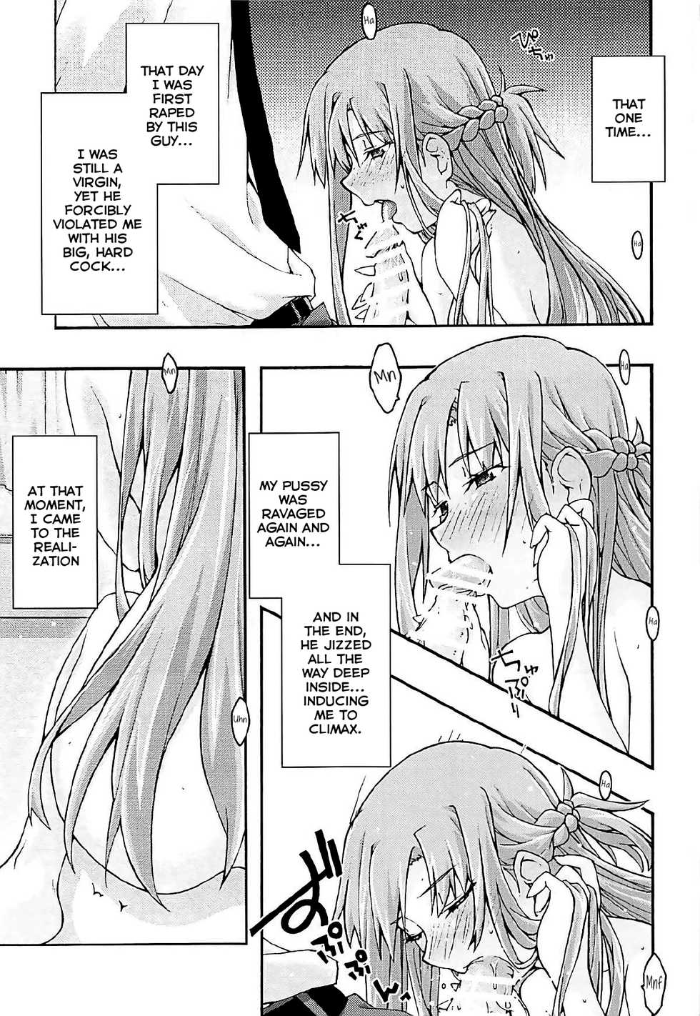 [sandglass (Uyuu Atsuno)] ochiru -asuna3- (Sword Art Online) [English] [Brolen/Nisor] - Page 10