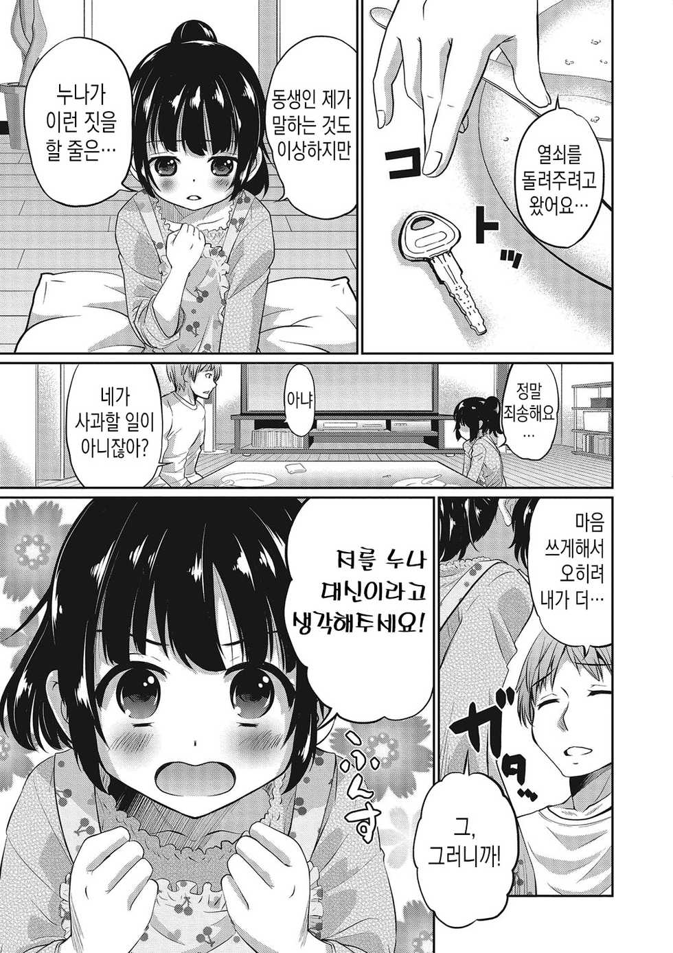 [Hanamaki Kaeru] Kanojo no Otouto | 여친의 동생 (Otokonoko HEAVEN Vol. 25) [Korean] [팀 솔로 번역] [Digital] - Page 3