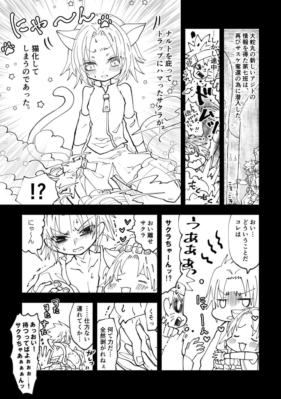 [mg] Nyan Nyan Sakura-chan (NARUTO) [Digital] - Page 3