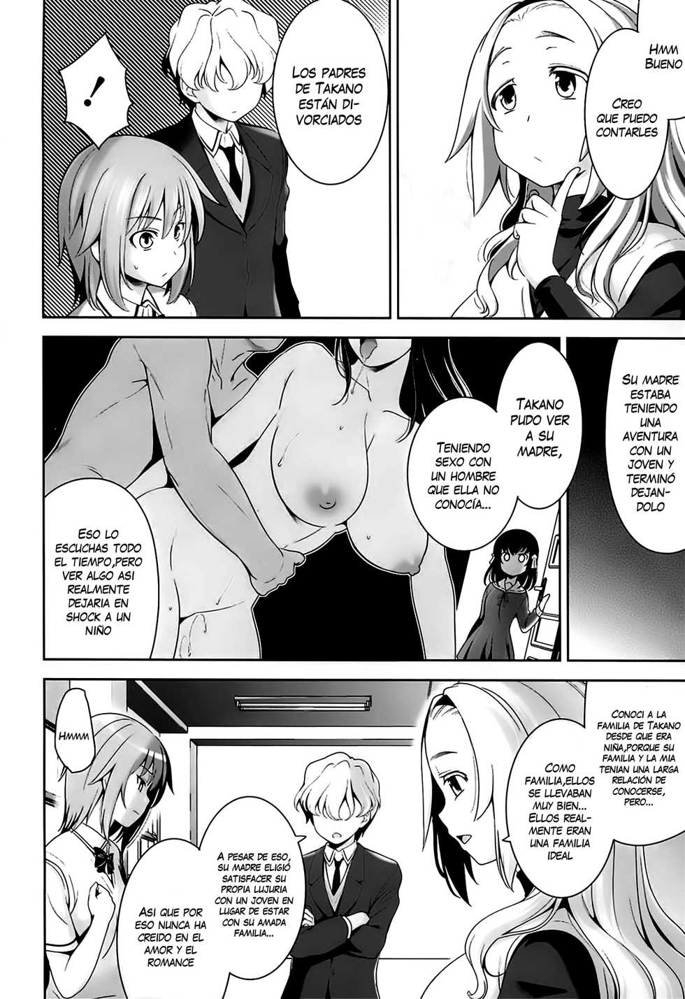 [Yasui Riosuke] Renai Fuyou Gakuha | A School Where Love is Unnecessary Ch. 8-11 [Spanish] [Varkatzas666] [Decensored] - Page 6