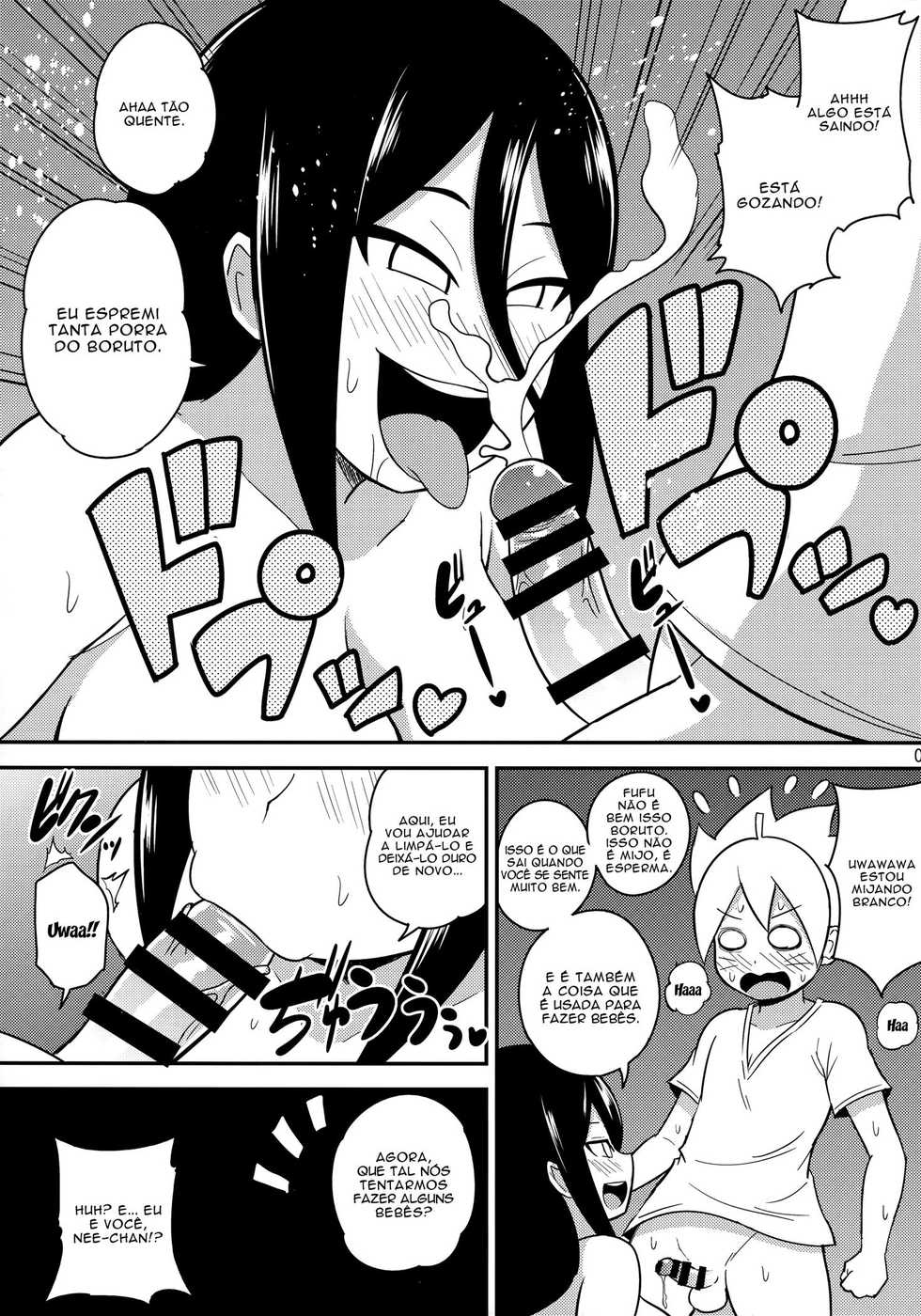 (C92) [C'sHOUSE (Iguchi Sentarou)] HANABITCH BORUTAGE (Boruto) [Portuguese-BR] - Page 7