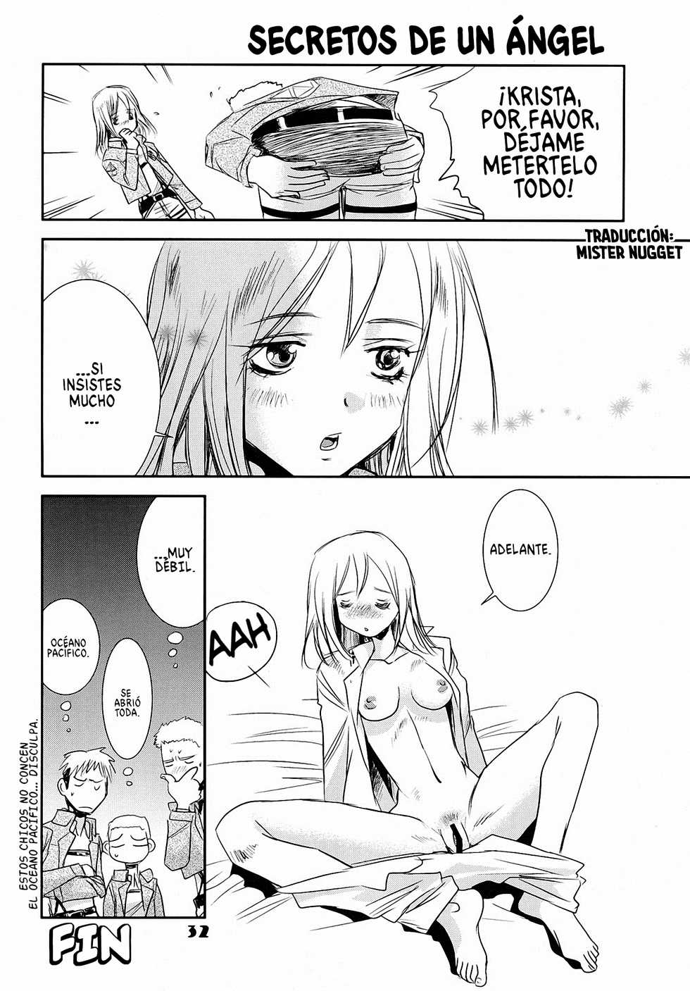 [United Soujisha (Unite Souji)] Kucchae! Armin (Shingeki no Kyojin) [Spanish] [Mr. Nugget] [Digital] - Page 31