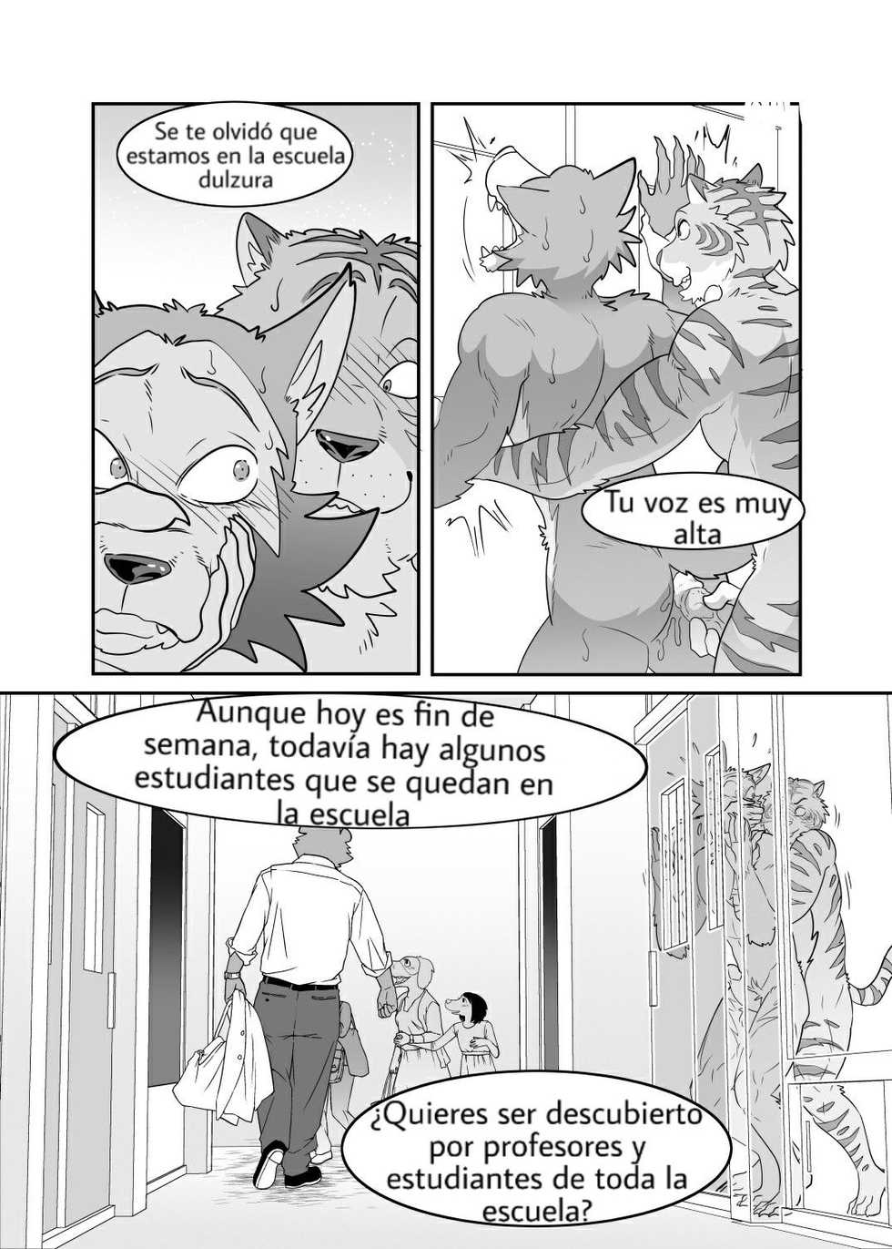 [KUMAHACHI] Educación Sexo de Tigre y Ciervo  | Sex Education from Tiger and Deer (BEASTARS) [Digital] [Español] - Page 19