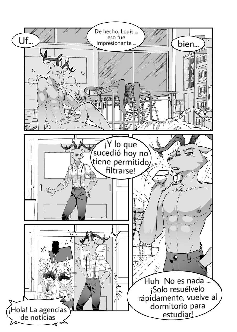[KUMAHACHI] Educación Sexo de Tigre y Ciervo  | Sex Education from Tiger and Deer (BEASTARS) [Digital] [Español] - Page 32