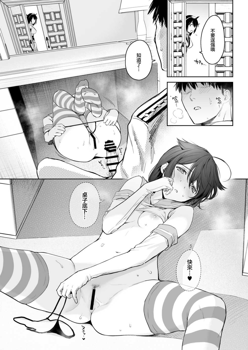 [Amakuchi Syoujo (Umakuchi Syouyu)] Shigure Change Dress 2 | 时雨的换装Play2 (Kantai Collection -KanColle-) [Chinese] [暴碧汉化组] [Digital] - Page 9
