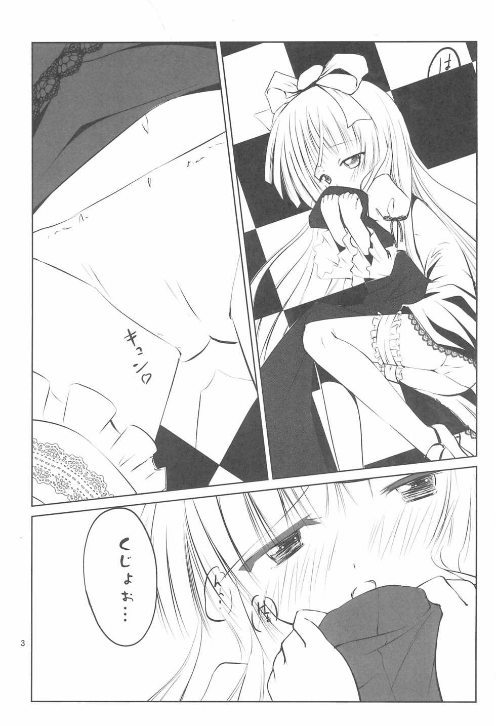 (COMIC1☆5) [Kurowasabi (Kurozu)] Haiiroookami o Tenazukeru Houhou (GOSICK) - Page 3