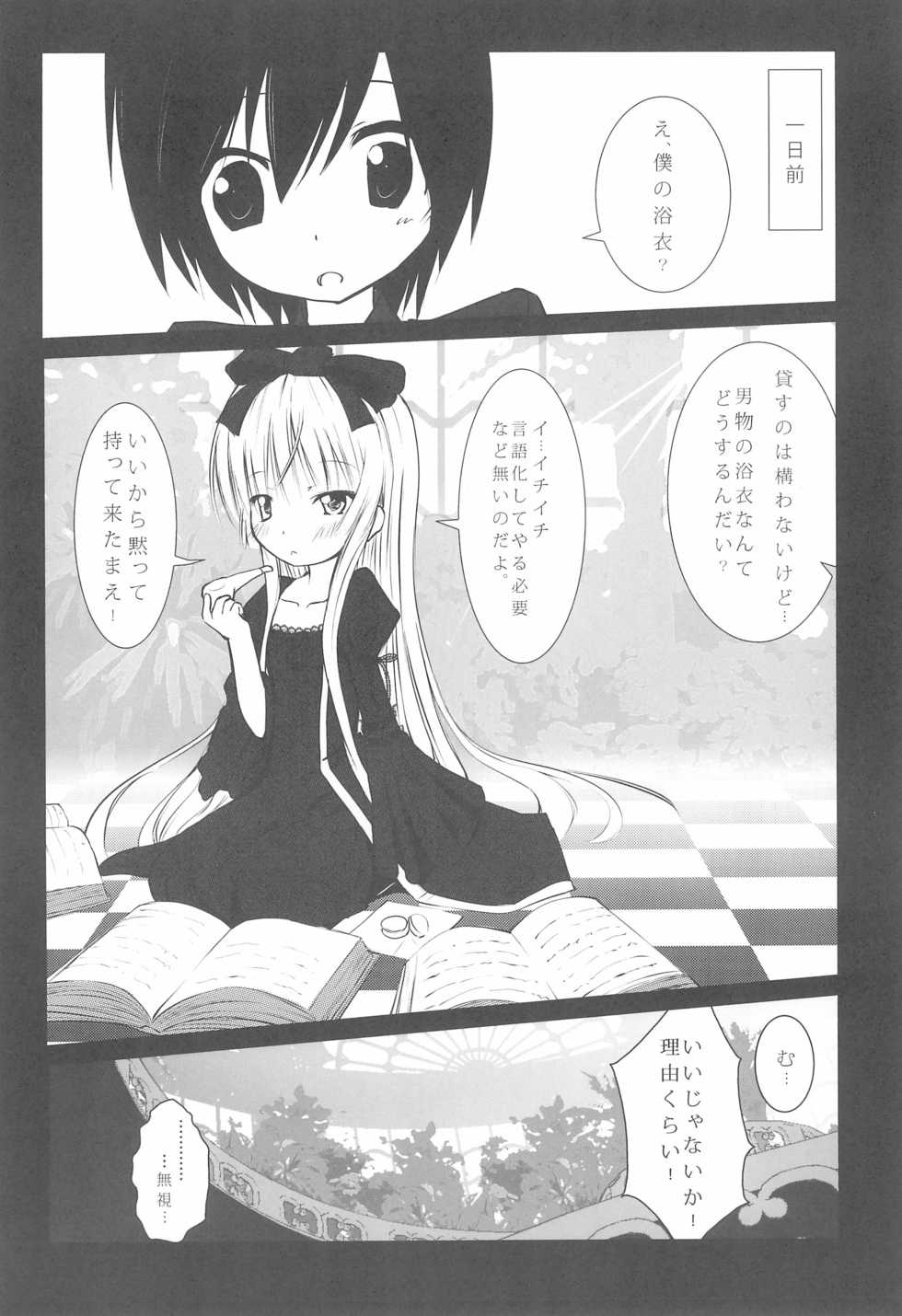 (COMIC1☆5) [Kurowasabi (Kurozu)] Haiiroookami o Tenazukeru Houhou (GOSICK) - Page 4