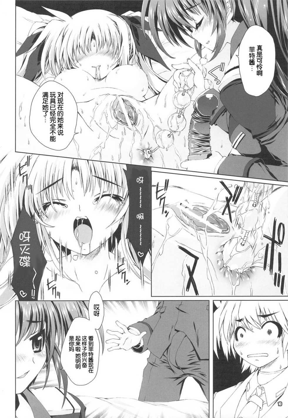 (C76) [Magic Private Eye (Mitsuki Mantarou)] Mahou Shoujo MOVIE (Mahou Shoujo Lyrical Nanoha) [Chinese] [52H里漫画组] - Page 8