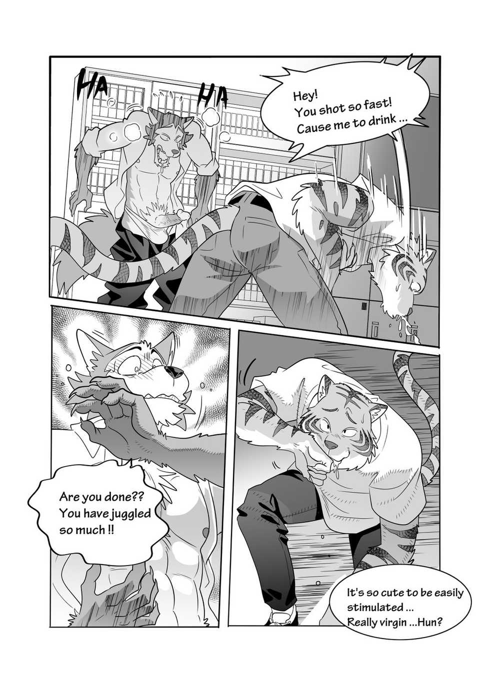 [KUMAHACHI] Sex Education from Tiger and Deer (BEASTARS) [Digital] - Page 13