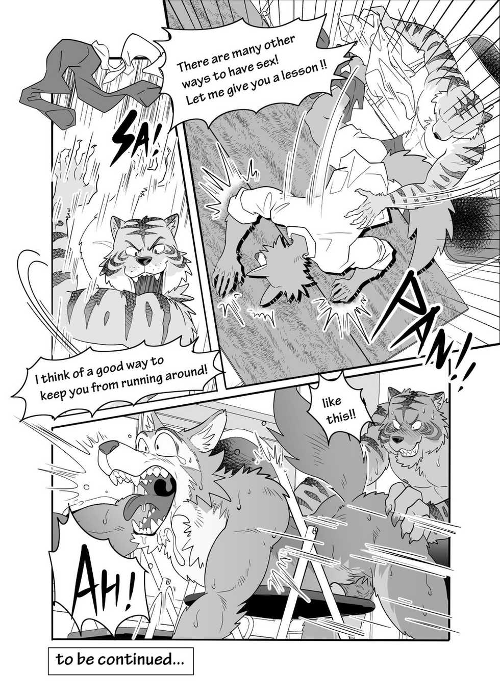 [KUMAHACHI] Sex Education from Tiger and Deer (BEASTARS) [Digital] - Page 14