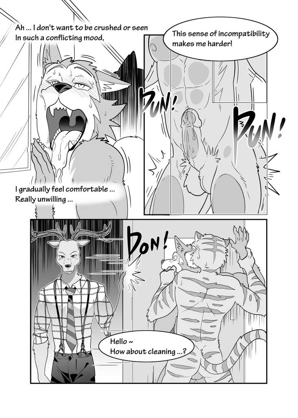 [KUMAHACHI] Sex Education from Tiger and Deer (BEASTARS) [Digital] - Page 20