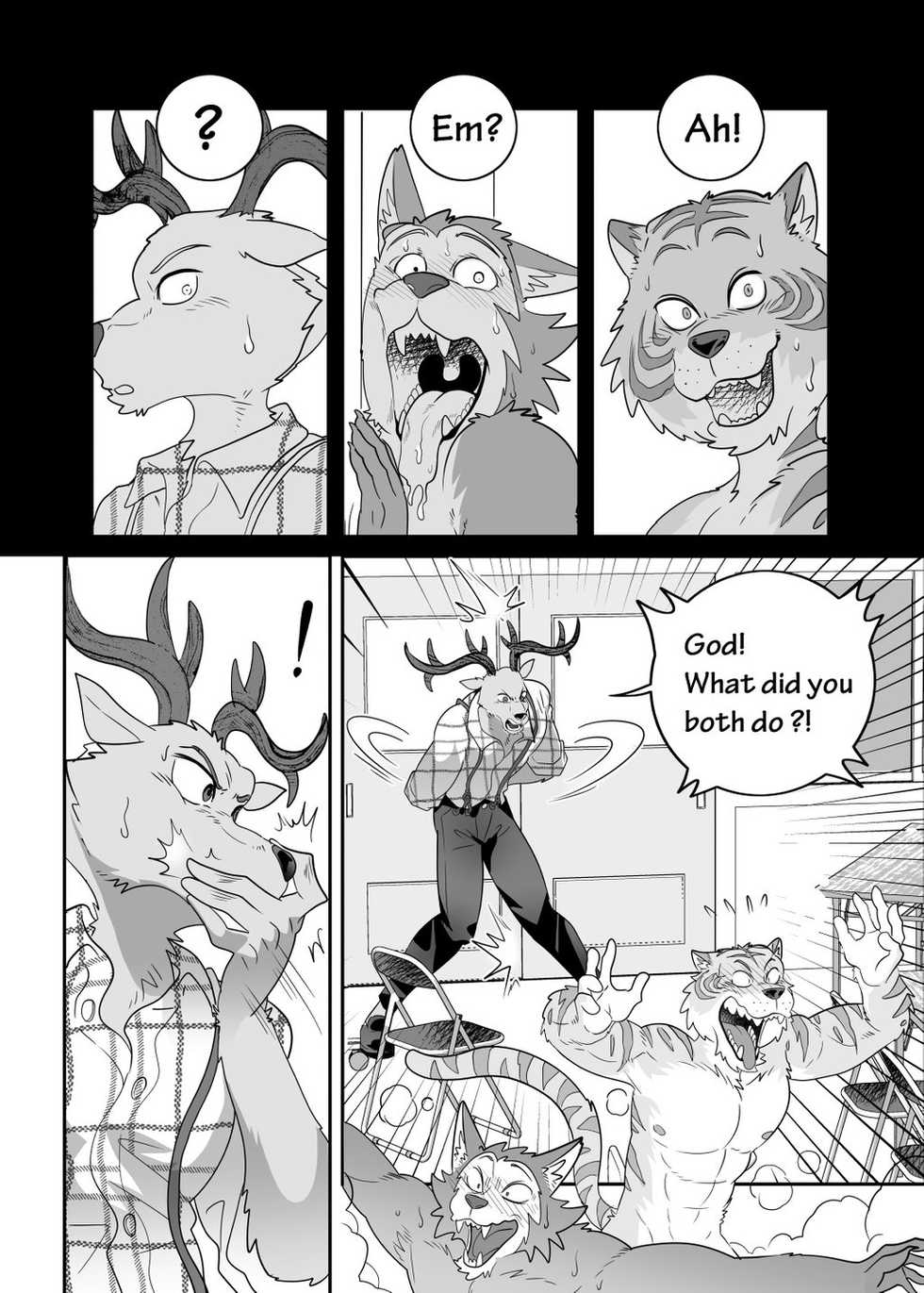 [KUMAHACHI] Sex Education from Tiger and Deer (BEASTARS) [Digital] - Page 21