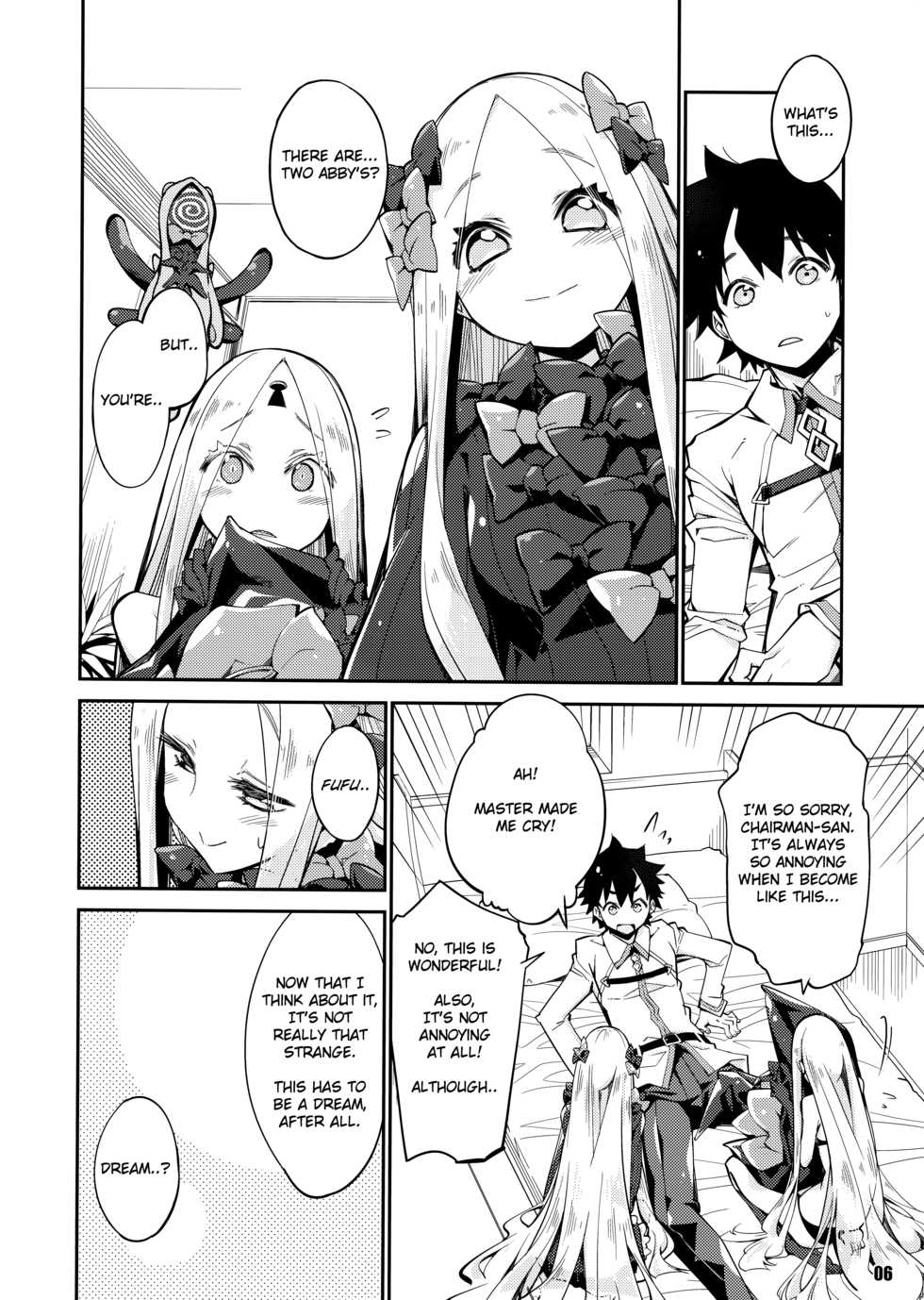 (COMIC1☆16) [Curry Berg Dish (Mikage)] Kanata to Konata no Tokeau Yoru o... (Fate/Grand Order) [English] - Page 6