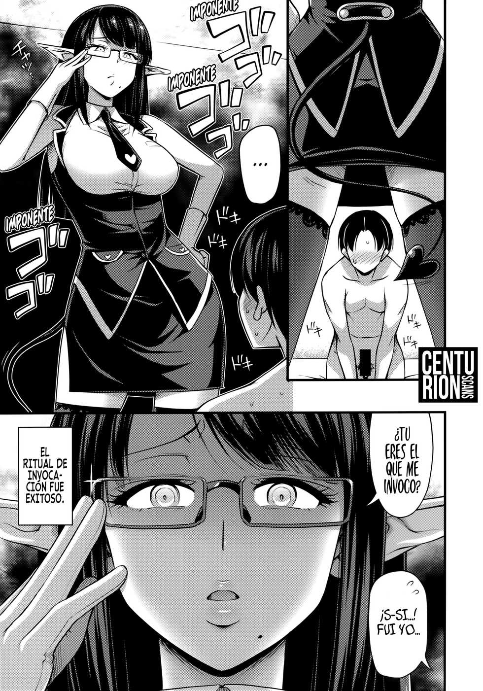(C95) [Hot Pot (Noise)] Sennin no Succubus o Oyobi Kudasai | Por favor invoca a una sucubo profesional [Spanish] [Centurion Scans] - Page 4